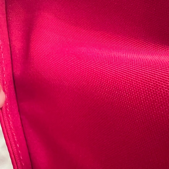 Joy Mangano unique Red and Black tote bag like new condition - Picture 8 of 10